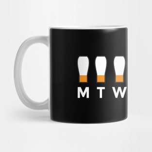 Beers Weekly Consumption Mug